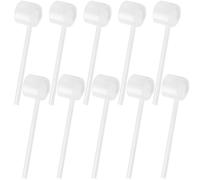 Odoukey Distributeur de parfum à pompe en plastique, 10 pièces, extracteur de seringue réutilisable, Portable pour voyage, atomiseur rechargeable