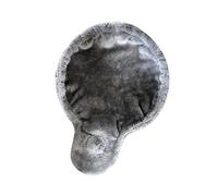 Odoukey Hamac pour Arbre à Chat, lit de Remplacement en Peluche Doux pour la Peau, léger pour griffoir et Tous Les Chats, Gris