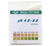 Odoukey Kit d'analyse du Sol, 100 pièces, Plage 4.5-9, testeur Facile à Utiliser, Papier testeur d'eau et Test pour pelouse, Jardin, Cour, Maison