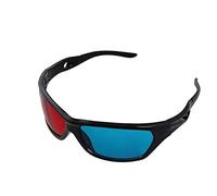 Odoukey Lunettes 3D, lunettes 3D universelles bleues et rouges utilisées à la maison pour le cinéma et les jeux TV