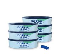 OdourSeal Lot de recharges et clip compatibles avec les poubelles à couches et les seaux à litière Littycat