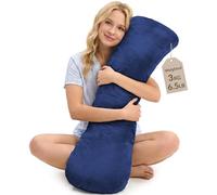 ODOXIA Coussin Lesté pour Adultes 3 KG | 104 * 30 CM | Dormez Mieux & Retrouvez Le Calme | Weighted Body Pillow pour Relaxation | Confort Toute Saison | Oreillers Lestés | Housse Douce & Lavable