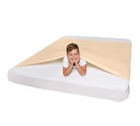 ODOXIA Sensory Sheet | Couverture Sensorielle pour Enfants | Drap de Compression | Couverture de Compression Sensorielle | Couverture Sensorielle | Feuille sensorielle (Light Peach, Full)