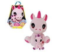 ODS Famille Baby, Tailles Produit : Maman 30 cm, Licorne 10 cm, Pack Berceau, Jouet pour Enfants, âge recommandé +3, 43556