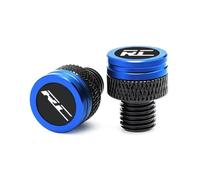 ODSMBK 1 Paires Bouchons d'Obturation de Miroir, Vis de Rétroviseur Cache Bougies, Moto Miroir Cache pour RC390 RC125 RC200 RC 390 200 125 Accessoires de Moto-RC_b