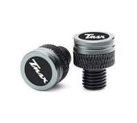 ODSMBK 1 Paires Bouchons d'Obturation de Miroir, Vis de Rétroviseur Cache Bougies, Moto Miroir Cache pour Yamaha T-Max 500 TMAX 500 560 530 Accessoires de Moto-TMAX_d