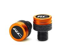 ODSMBK 1 Paires Bouchons d'Obturation de Miroir, Vis de Rétroviseur Cache Bougies, Moto Miroir Cache pour RC390 RC125 RC200 RC 390 200 125 Accessoires de Moto-RC_e