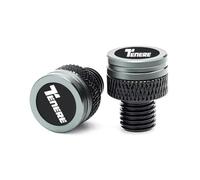 ODSMBK 1 Paires Bouchons d'Obturation de Miroir, Vis de Rétroviseur Cache Bougies, Moto Miroir Cache pour Yamaha Tenere700 Tenere1200 Accessoires de Moto-Tenere_d