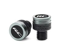 ODSMBK 1 Paires Bouchons d'Obturation de Miroir, Vis de Rétroviseur Cache Bougies, Moto Miroir Cache pour RC390 RC125 RC200 RC 390 200 125 Accessoires de Moto-RC_d