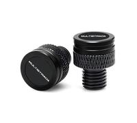 ODSMBK 1 Paires Bouchons d'Obturation de Miroir, Vis de Rétroviseur Cache Bougies, Moto Miroir Cache pour Ducati Multistrada 1200 Enduro Enduro Pro 1200S - Accessoires de Moto-Multistrada