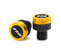 ODSMBK 1 Paires Bouchons d'Obturation de Miroir, Vis de Rétroviseur Cache Bougies, Moto Miroir Cache pour Kawasaki ZZR250 ZZR600 ZZR1200 ZZR1400 Accessoires de Moto-ZZR_c