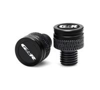 ODSMBK 1 Paires Bouchons d'Obturation de Miroir, Vis de Rétroviseur Cache Bougies, Moto Miroir Cache pour Suzuki GSR 750 400 600 250 Accessoires de Moto-GSR