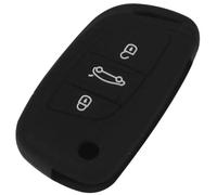 ODSMBK Étui de clé de Voiture en Silicone pour Porte-clés pour Peugeot 207 307 308 pour Citroen C2 C3 C4 C5 C6 C8 Porte-clés Protecteur de Sac-Black