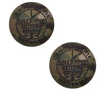 ODSS Patch Tactique GIGN Gendarmerie Nationale | IR Réfléchissant, 8cm