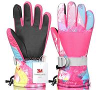 Odtmger Gants de Ski, Gants d'hiver, Gants de Ski imperméables en Hiver, Gants de Neige Chauds et Respirants, pour Les garçons et Les Filles Qui pratiquent des Sports de Plein air froids en Hiver