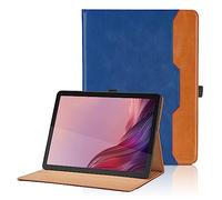 Oduio Coque pour Lenovo Tab M9 HD 9" TB310FU 2023 PU Cuir Cover Tablette Housse de Protection, Support Multi-Angle Étui avec Portefeuille Cover pour Lenovo Tab M9 HD 9" - Bleu
