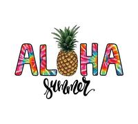 odulu Écussons thermocollants été Hawaï,autocollants de transfert thermique,motif vacances à la plage,appliqués pour la décoration de t-shirts,jeans,sacs,chapeaux,sacs à dos-(L)-#7