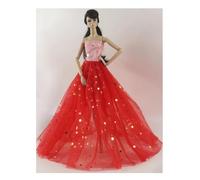 odulu Robe de poupée pour poupée américaine de 30 cm (11,5 Pouces)-Robe de soirée à Paillettes,Jupe sirène,Robe de mariée pour poupée BJD 1/6-Cadeau-1 pièce-#E