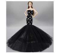 odulu Robe de poupée pour poupée américaine de 30 cm (11,5 Pouces)-Robe de soirée à Paillettes,Jupe sirène,Robe de mariée pour poupée BJD 1/6-Cadeau-1 pièce-#B