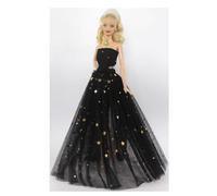 odulu Robe de poupée pour poupée américaine de 30 cm (11,5 Pouces)-Robe de soirée à Paillettes,Jupe sirène,Robe de mariée pour poupée BJD 1/6-Cadeau-1 pièce-#F