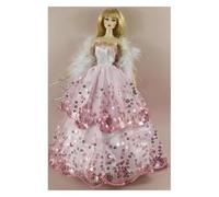 odulu Robe de poupée pour poupée américaine de 30 cm (11,5 Pouces)-Robe de soirée à Paillettes,Jupe sirène,Robe de mariée pour poupée BJD 1/6-Cadeau-1 pièce-#K