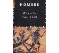 Odyssée. Chants I à VII Tome 1 Chants I à VII - Homère - Belles Lettres - Poche - Récit