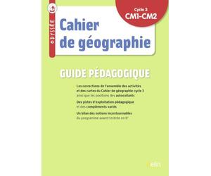 Odyssée cycle 3 - Cahier de géographie 2023 - Guide pédagogique
