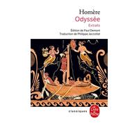 Odyssée - Extraits - Homère - Lgf - Livre