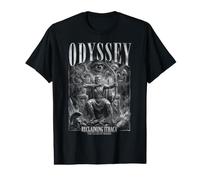 odyssée reprenant la mythologie d'Ithaque et Homère T-Shirt Graphique avec Valeur