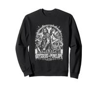 Odysseus and Penelope Serment Across Seas Myth Saga Sweatshirt