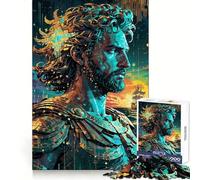 Odysseus︰ Voyageur Éternel Puzzle 1000 Pièces pour Adultes Jeu Intelligent Activité à Domicile Découpe Précise Décoration Murale (50x75cm)