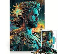 Odysseus︰ Voyageur Éternel Puzzle 1000 Pièces pour Adultes Jeu Intelligent Activité à Domicile Découpe Précise Décoration Murale (50x75cm)