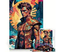 Odysseus︰ Voyageur Solaire des marées égéennes Puzzle 1000 pièces Adultes Puzzles Cadeaux Jeu de réflexion Loisirs Amusant Qualité Bord Joli présent (38x26cm)