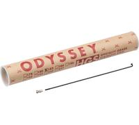 Odyssey Inox 14g Rayons 182mm Noir Boîte de 40 Comprend des Écrous de Rayon