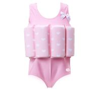 Odziezet Bébé Maillot de Bain Bouée Combinaison Flottante pour Fille 1 Piece Swimsuit Pièce à Manches Longues Flottabilité 1-12 Ans