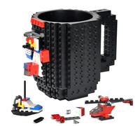 OEAGO Cadeau de Père Noël secret pour homme et lui, tasse à café en blocs de brique, cadeaux de Noël pour hommes, cadeaux fantaisie pour petit ami pour anniversaire de mariage