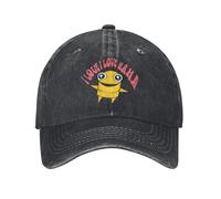 OEBANQGIV J’Adore J’Adore la Chanson Contre la Douleur Thoracique R.E.P Casquette de Baseball pour Femmes Hommes Course d’été Hippie Trucker Casquette ajustée Retro Snapback