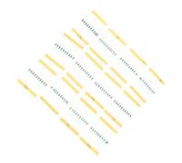 OEBUAFI 120PCS Ensemble D'inducteurs électroniques, à Code Couleur 1/4W | Fabriqué à partir de matériaux de qualité, adapté aux projets à usage général, facile à utiliser, gamme complète