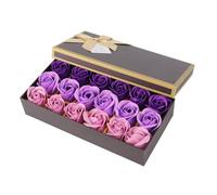 OEBUAFI 18 Roses Réalistes en Savon Faites à la Main, Non Toxiques, Respectueuses de L'environnement, Décoration Cadeau pour la Saint-Valentin, la Fête des Mères, Noël, un Anniversaire