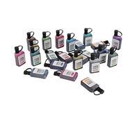 OEBUAFI 24 Pièces de Recharge d'encre, Ensemble d'encre de Remplacement de Marqueur coloré à Base 'Alcool pour la Peinture, Imperméable, Ne Se Décolore Pas, pour Les Artistes et Les Enfants