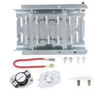 OEBUAFI 279838 Kit D'éléments Chauffants pour Sèche-linge 3403585 W10724237 de Remplacement avec Fil Chauffant 25% Plus Long pour Estate Inglis Amana Admiral Chef