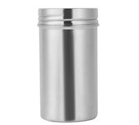 OEBUAFI 304 JAR JAR Scellé en Acier Inoxydable Conteneur D'aliments étanche avec un Couvercle de Preuve pour le café Candy Candy Travel Camping (L)