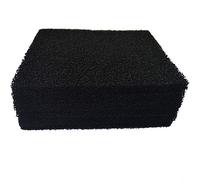 OEBUAFI 4 Pièces Filtres Déodorants à Charbon Actif Bac à Litière pour Chat de Compagnie Filtre Chatons Tampon avec Forte Absorption pour la Plupart des Bacs à Litière Poubelles (Black)