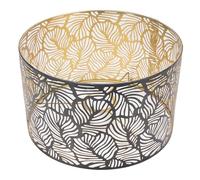 OEBUAFI Abat-jour en Fer Creux avec une Bonne Dissipation de la Chaleur pour Lampes E27 E14 pour Lampe de Table et Plus Encore, élégant Couvercle de Lampe Creux sculpté pour Salon, Chambre à