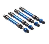 OEBUAFI Arbre D'entraînement CVD Durable pour Slash, Axe de Transmission en Métal Facile à Installer, 4 Pièces pour Les Amateurs de RC (Bleu foncé)