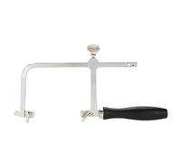 OEBUAFI Arc de Scie Réglable Ushape Scie à Métaux à Main pour Bricolage Bijoux Artisanat, Petit Outil Délicat avec Lames de en Spirale, adapté à L'élagage des Arbres Fruitiers et à la publicité (vu