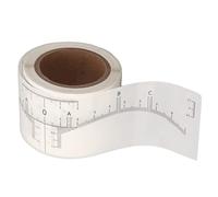 OEBUAFI Autocollant de Règle à Sourcils Pratique avec Ligne Auxiliaire pour une Mise en Forme Facile des Sourcils, adapté à Toutes les Formes de Visage, 50 Pièces, Jetable