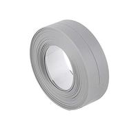 OEBUAFI Bande d'étanchéité Auto-adhésive en PVC, Ruban de Calfeutrage étanche pour évier de Cuisine et Salle de Bain, Pliable à 90 Degrés, Longueur de 3,2 Mètres en Blanc Gris Marron (Il*A.M)
