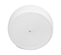 OEBUAFI Bande élastique épaisse de 10 Yards, Ceinture élastique Plate de 3.5cm de Large, Réutilisable avec étirement Bidirectionnel pour Accessoires de Perruque de Vêtements de