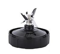 OEBUAFI Base de Lame de Presse-agrumes de Remplacement, Pièces D'extracteur de Mélangeur de Construction en Acier Inoxydable et ABS, Compatible avec Plusieurs Modèles (Six roues)